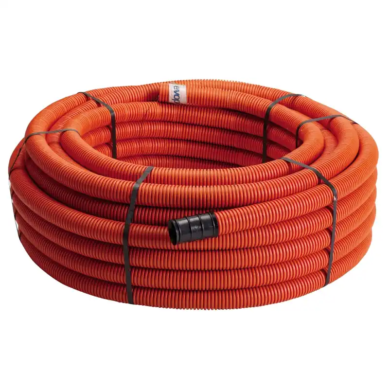 Kabelrör 50/42 Orange Slät Inv 50m Begränsat antal