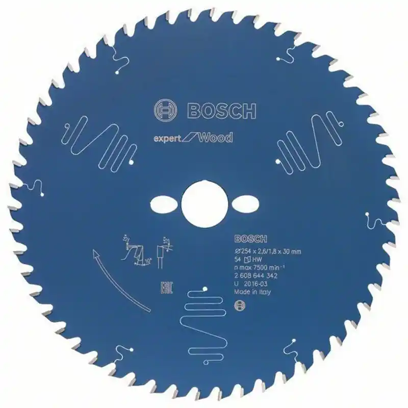 Begränsad tid Bosch Sågklinga 254x30mm 80T Expert Wood för fina snitt