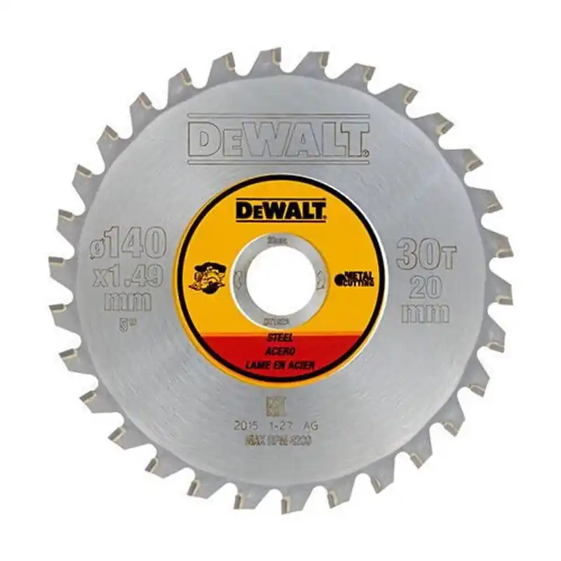 DeWalt DT1923 Hårdmetallklinga för Metall 140x20mm 30T Sänkt pris