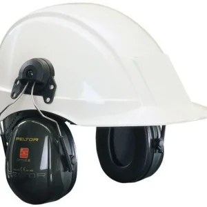 Peltor Optime 2 Hörselkåpa med hjälmfäste (GRÖN) H520P3E Nedsatt pris