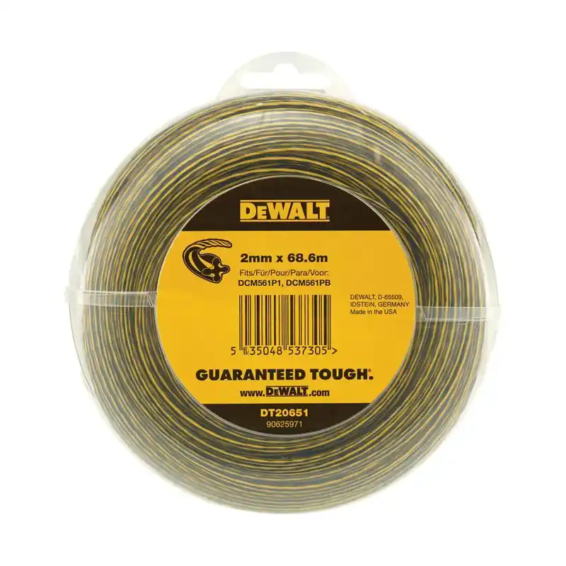 Sänkt pris DeWalt DT20651 Trimmerstråd 2mm (68,6m)