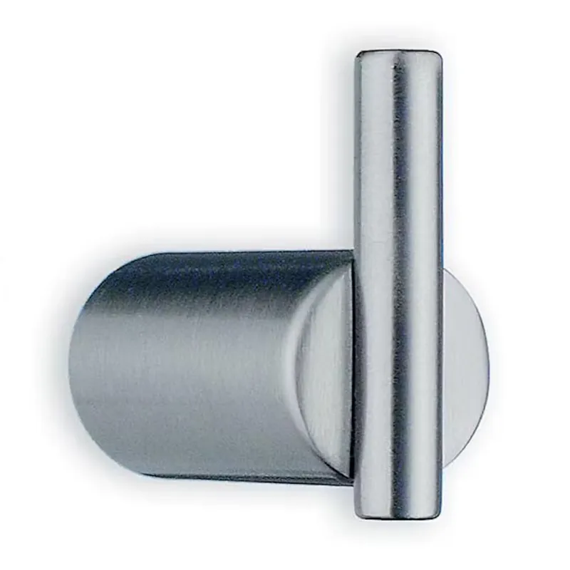 Expressleverans Enkelkrok Borstat Rostfritt Stål 10st Beslagsboden BN073M