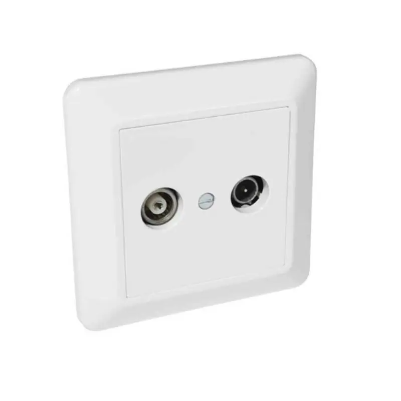 ANTENNUTTAG INFÄLLD VIT Nedsatt pris