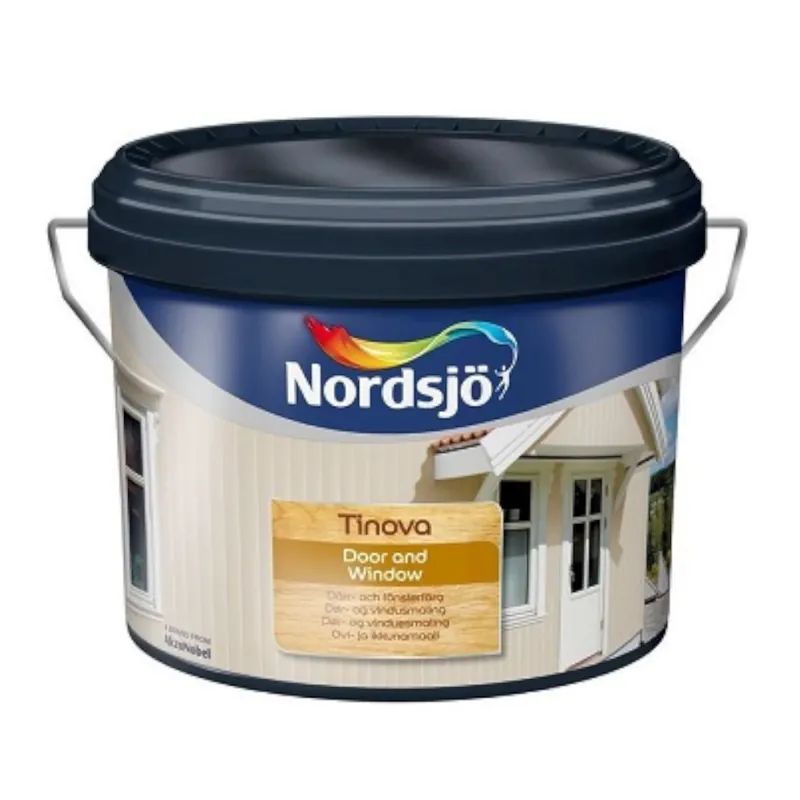 Dörr & Fönsterfärg Tinova Vit 2,5L, Nordsjö 5234607 I lager
