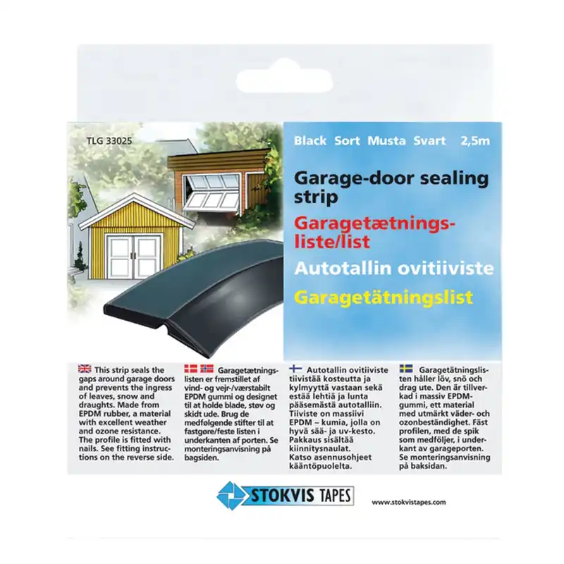 Begränsat antal Garagetätlist TLG, 3x30mmx2.5m, Stokvis