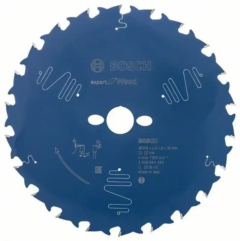 Bosch Sågklinga 254x30mm 22T Expert Wood för Grovklyvning Säker betalning