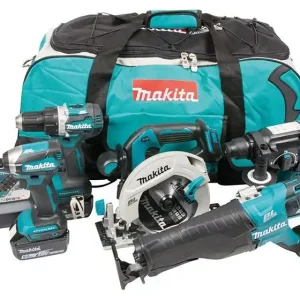 Makita DLX5032T Combokit 18V (5st maskiner) Billig