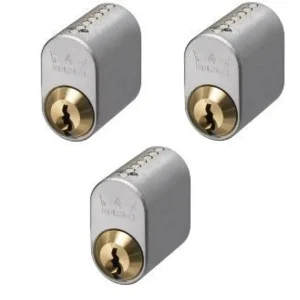 Dorma Låscylinder DC 4003 Mattkrom 3LL 5-Nycklar Rabatt