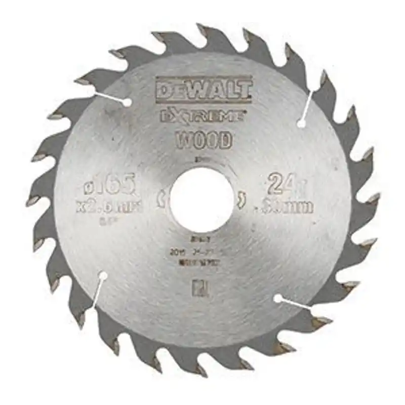 Beställ nu DeWalt DT4027 Sågklinga 165x30mm 24T ATB