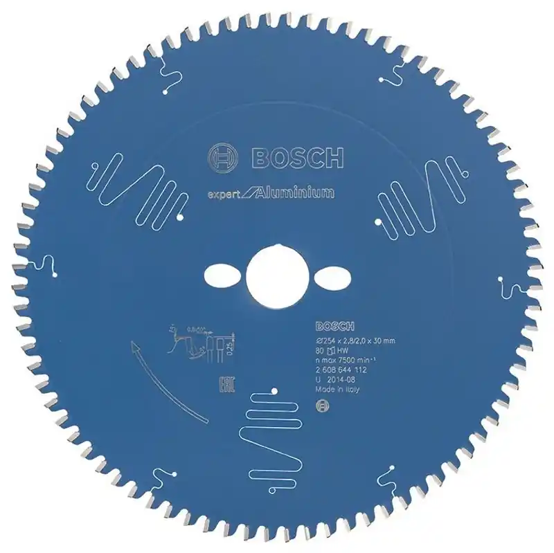 Reapris Bosch Sågklinga 254x30x2, 8mm 80T EXPERT ALU