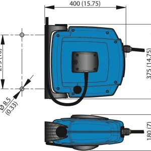 Populär Nederman Slangupprullare H30-12 Meter (30800230)