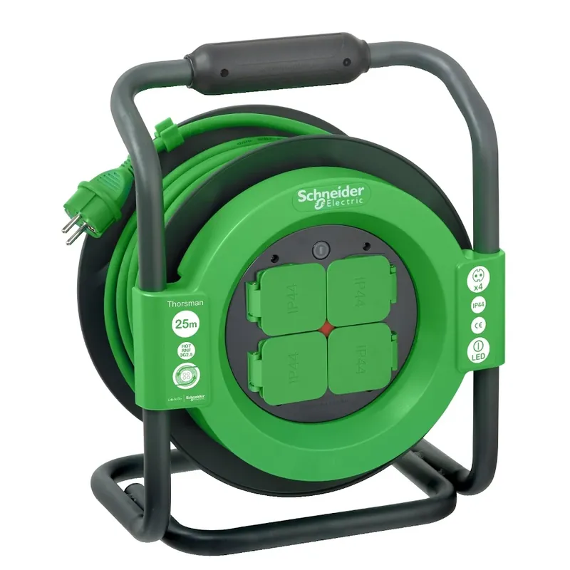 Extra rabatt Schneider Electric Thorsman Professional Kabelvinda 25m 3G2,5