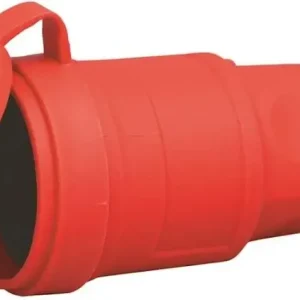 Skarvuttag Gummi med lock Röd IP44 Beställ nu