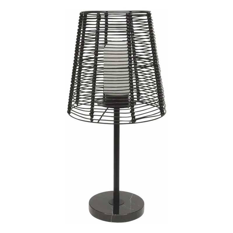 Bordslampa Milos 40W, IP44, E27, Svart, Malmbergs 9910463 risnedsättning