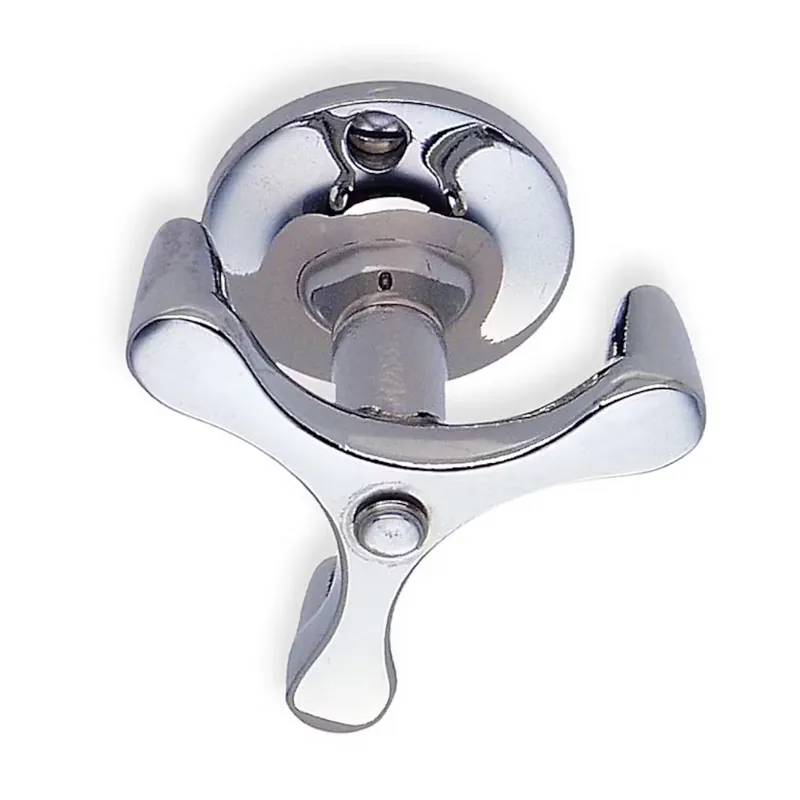 Kundfavorit Hyllkrok Trippel Vridbar Polerad Krom 5st Beslagsboden BK071