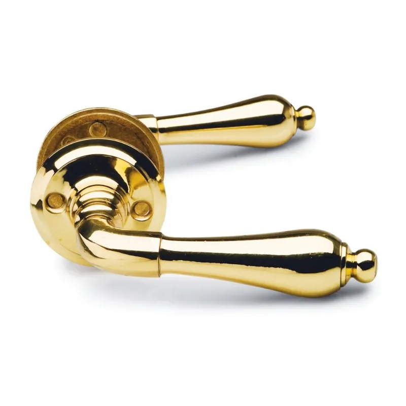 Dörrtrycke A683mp Blankpolerad Mässing Bårebo 744134 Begränsat antal