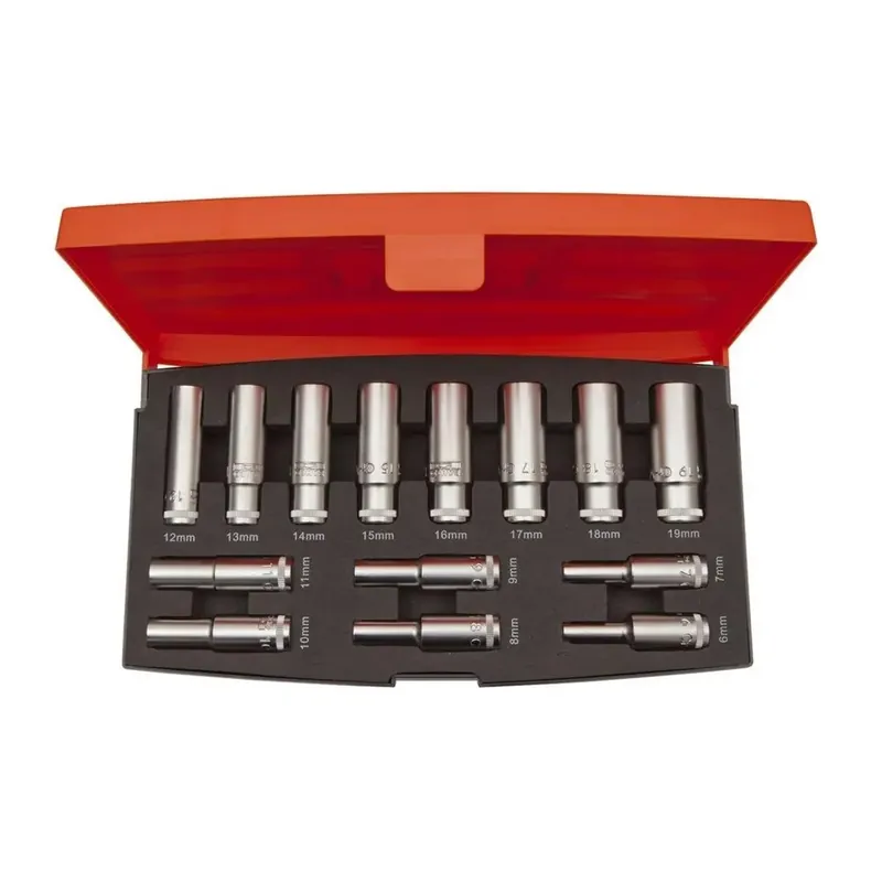 I lager Hylssats S1214L 14 Delar Bahco