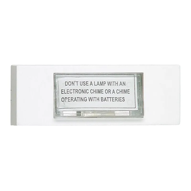 Dörrtryckknapp Vit, Med Belysning, Malmbergs 5338365 Rabatter