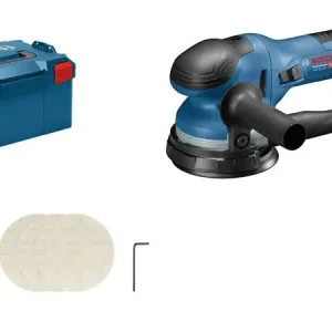 Bosch GET 55-125 Excenterslip 125mm 550W i L-BOXX Snabb leverans