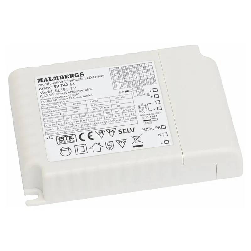 Rabatter Malmbergs LED-driver 1x30W