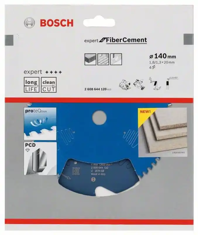 Köp online Bosch Cirkelsågsklinga 254x30x2,4mm 6T EXPERT FOR FIBER CEMENT