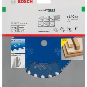 Bosch Cirkelsågsklinga 140x20x1,8mm 36T EXPERT WOOD Rabatt