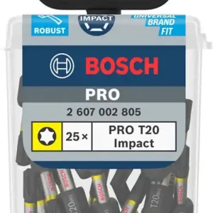 Erbjudandepris Bosch TX20 Impact Control Bits TORX TX20 25-P