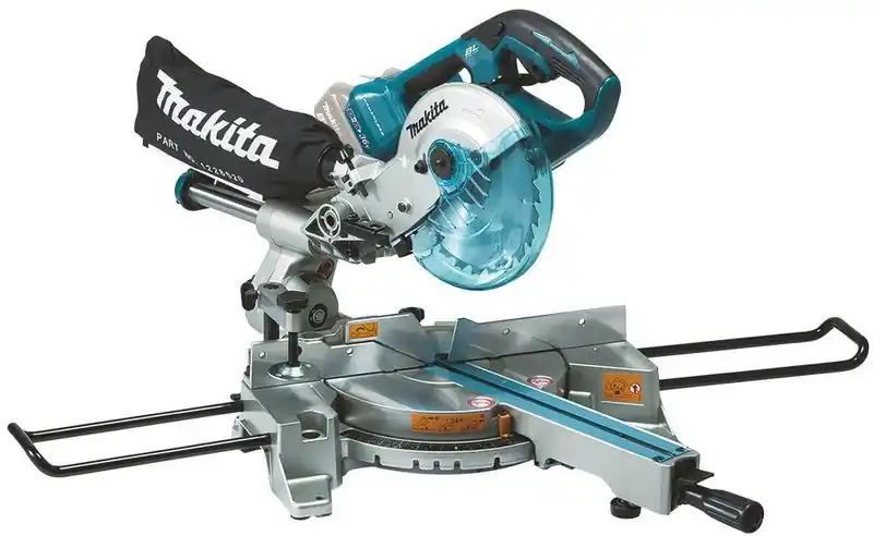 Snabb leverans Makita DLS714NZ Kolborstfri 2x18V kap- och gersåg DXT - 190 mm (Utan batterier)