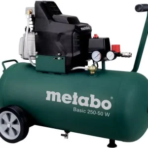 Fri frakt Metabo Basic 250-50 Oljesmord Kompressor 95 l/min 8 bar