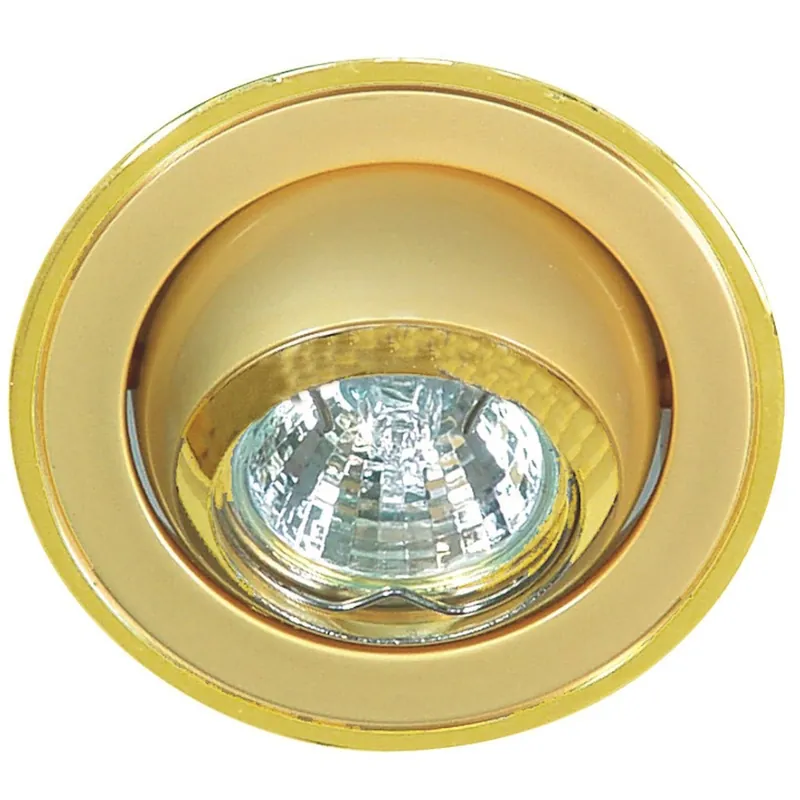 Downlight MD 87, 12V,20W, Guld Matt, IP21, Malmbergs 7466379 Expressleverans