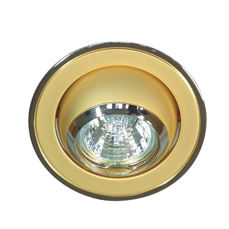Nyhet Downlight MD 87, 12V,20W,GU4, IP21, Krom/Guld, Malmbergs 7466378