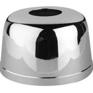 Golvhuv Förkromad hål 32mm fp 58105, H=55mm risnedsättning