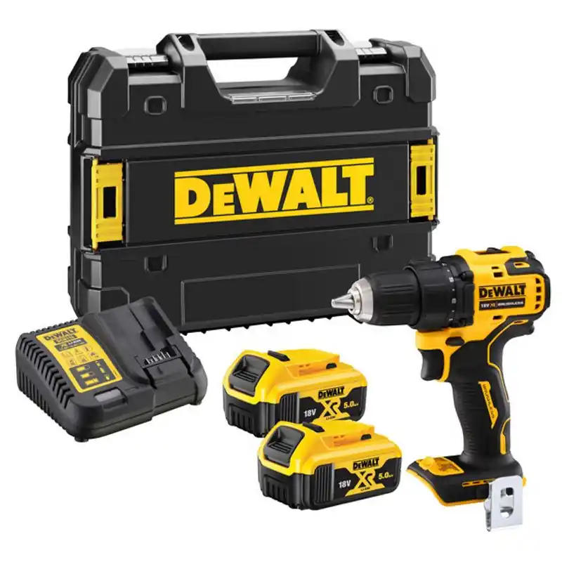Rabatt DeWalt DCD708P2T Borr-/Skruvdragare 18V XR (2x5,0ah)