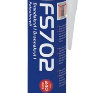 Populär Tremco Akrylfogmassa FS702 Vit Nullifire 310ml