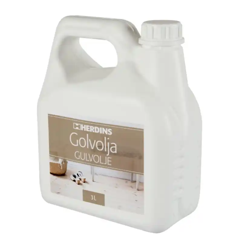 I lager Golvolja Naturell 3 Liter, Herdins
