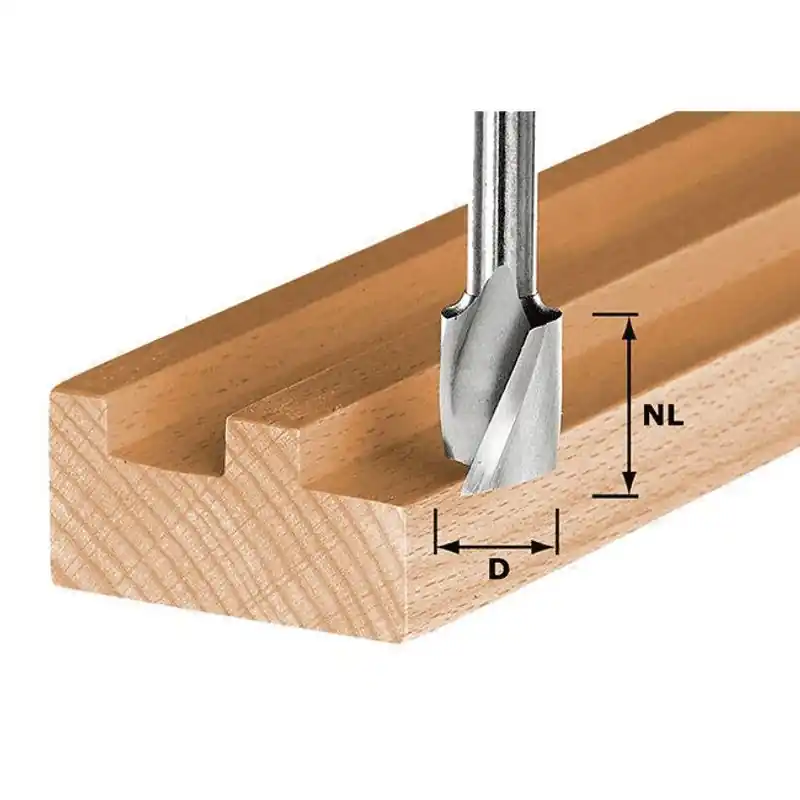 Säker betalning Festool Spiralnotfräs HW SPI D10/30 (8mm spindel)