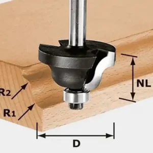 Festool Dubbelradiefräs HW S8 D31,7/R4/R4 Nedsatt pris