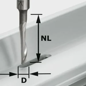 Fri frakt Festool Aluminiumfräs HS S8 D5/NL23