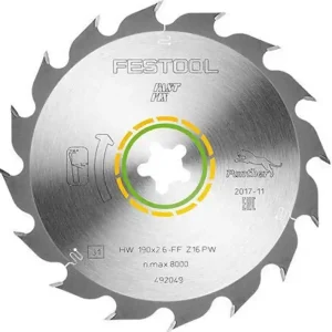 Billig Festool Sågklinga 190mm PW16 (Snabba snitt i massivt trä)