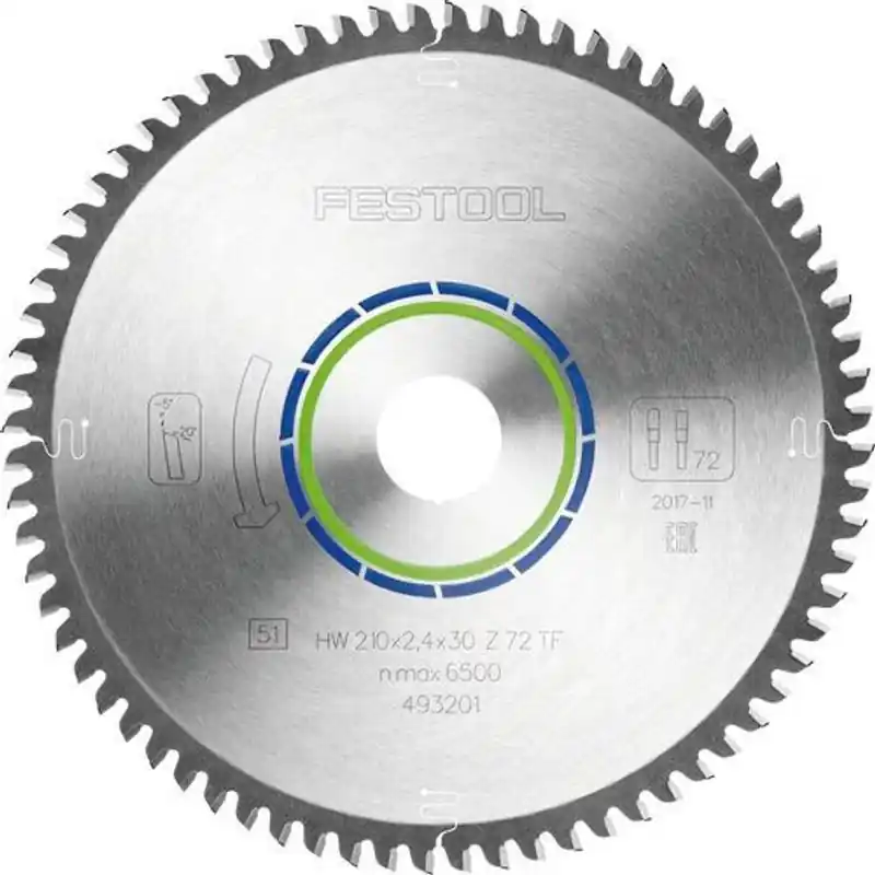 Festool Specialsågklingor 210x2,4x30 TF72 Köp nu