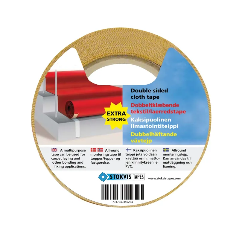 Lägg i varukorgen Vävtejp Dubbelhäft Stark 50mmx25mm, Stokvis