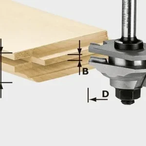 Kampanjpris Festool Profil-fjäderfräs HW S8 D46 x D12-FD
