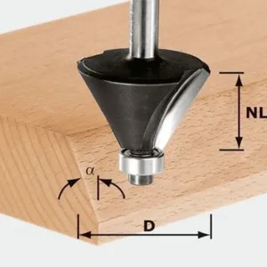 Festool Kantfräs HW S8 D38,5/23/30° risnedsättning