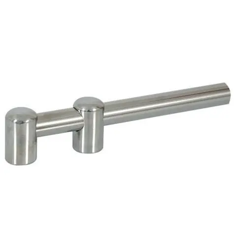 Kampanj Räckeshållare RF stål Ø25mm - öppen