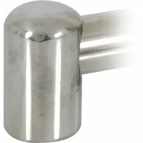 Endast idag Räckeshållare ändstycke RF stål Ø25mm-stängd