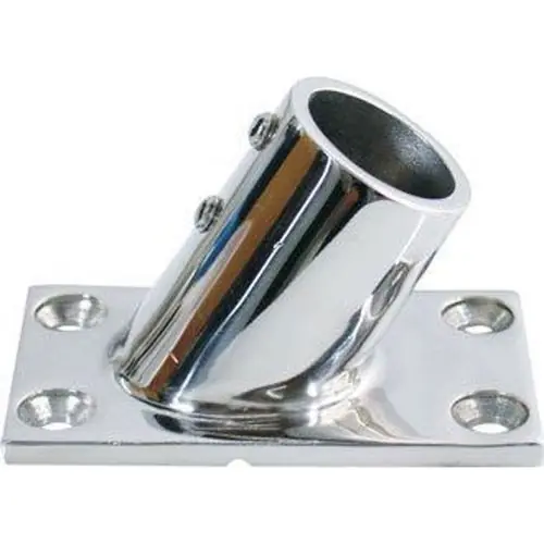 Bottenbeslag fyrkantigt Ø25mm-60 grader RF stål Sista chansen