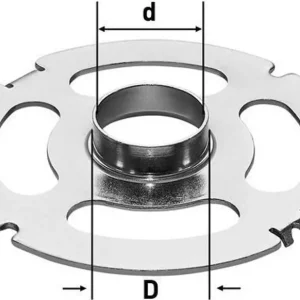 Festool Kopierring KR-D 12,7/OF 2200 Snabb frakt