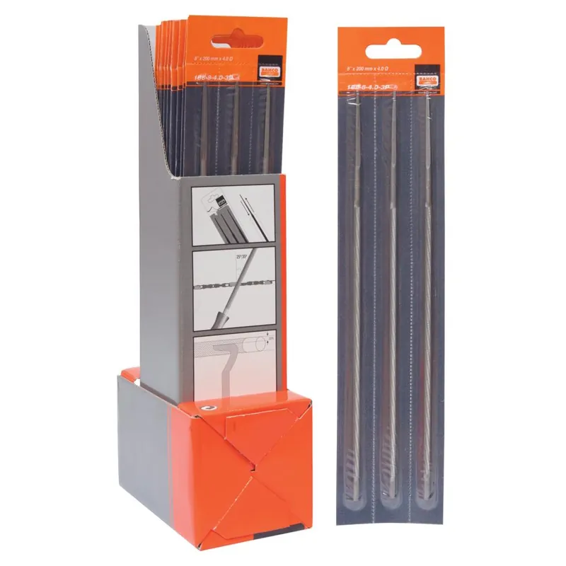 Populärt val Sågkedjefil 168-4.0mm, SB, 3P, Bahco