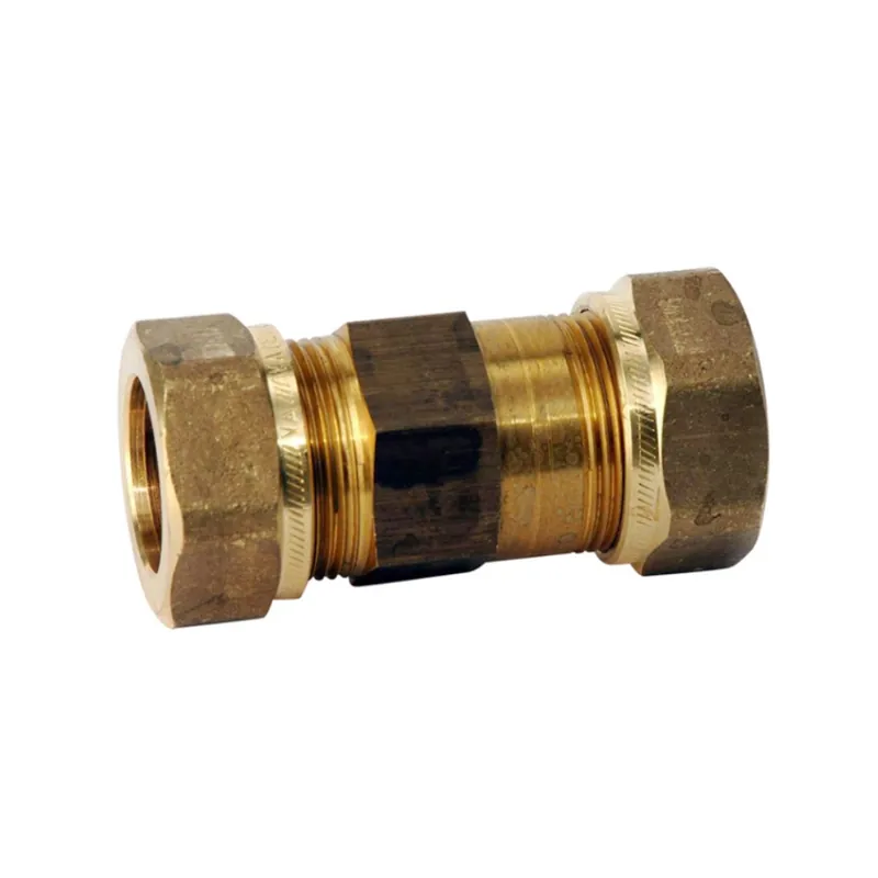 Rabatt Vatette Rak Koppling 28mm Gul