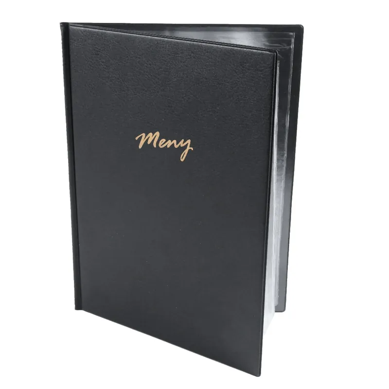 Menypärm A4 Svart, 65483 Rabatter